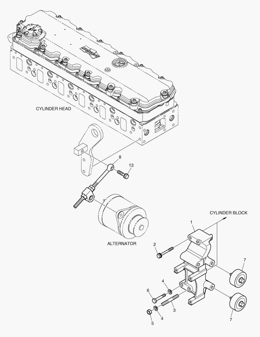 УСТАНОВКА ГЕНЕРАТОРА ПЕРЕМЕННОГО ТОКА