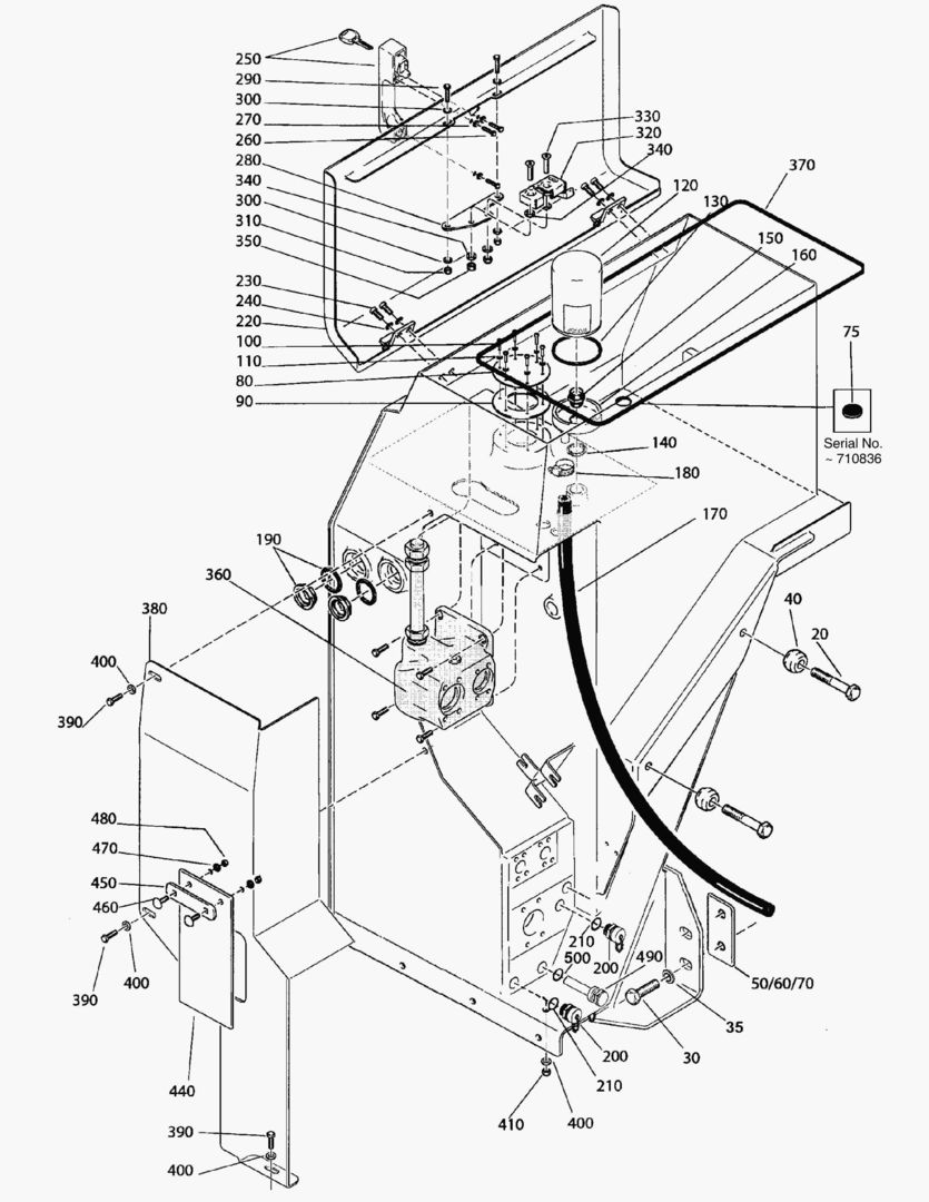 Спецтехника G200-2 HYDRAULIC TANK