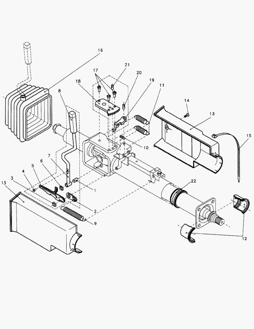 G320-22 STEERING COLUMN