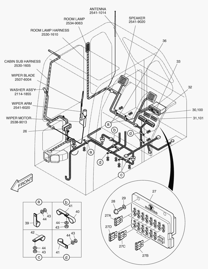 ЭЛЕКТРИЧЕСКИЕ ЗАПЧАСТИ(3)-КАБИНА