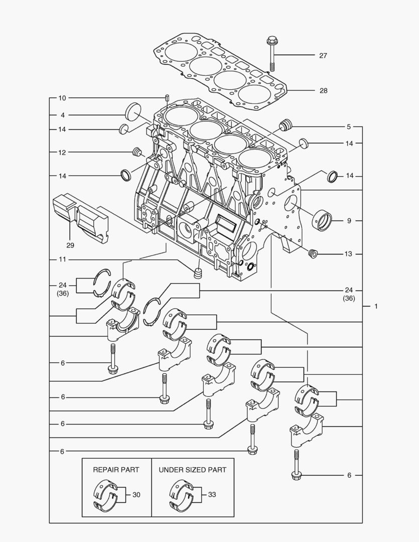 БЛОК ЦИЛИНДРОВ