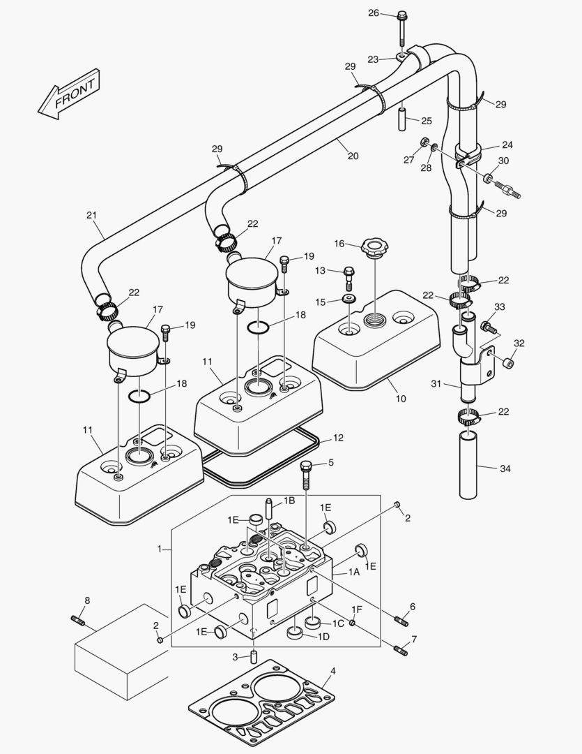 016A CYLINDER HEAD [111211~]