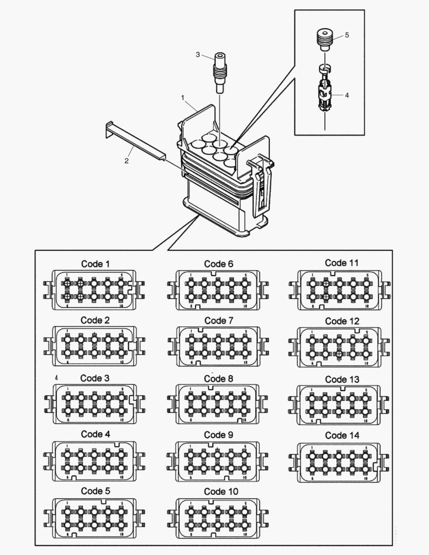 069 CONTACT HOUSING, ELECTRONIC CONTROL UNIT