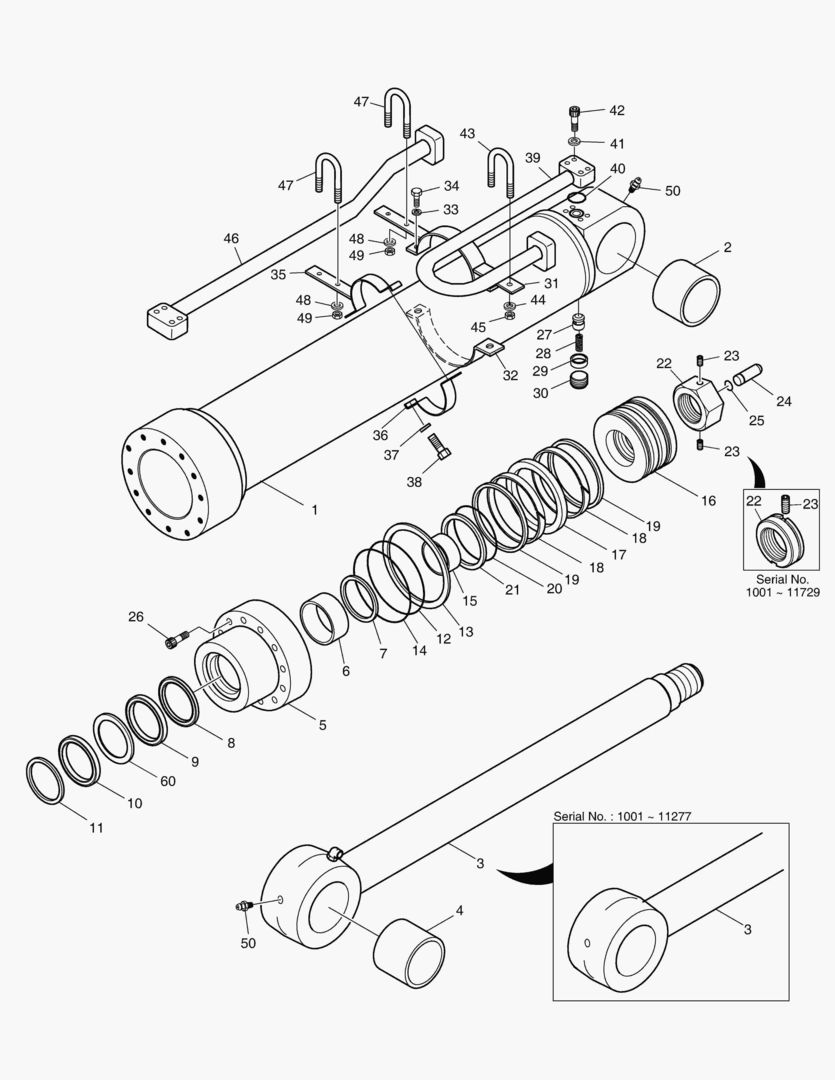 ЦИЛИНДР РУКОЯТИ-ГИДРОЗАМОК