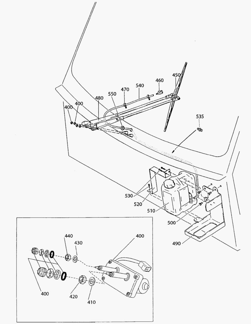 G310-6 WINDSHIELD WIPER