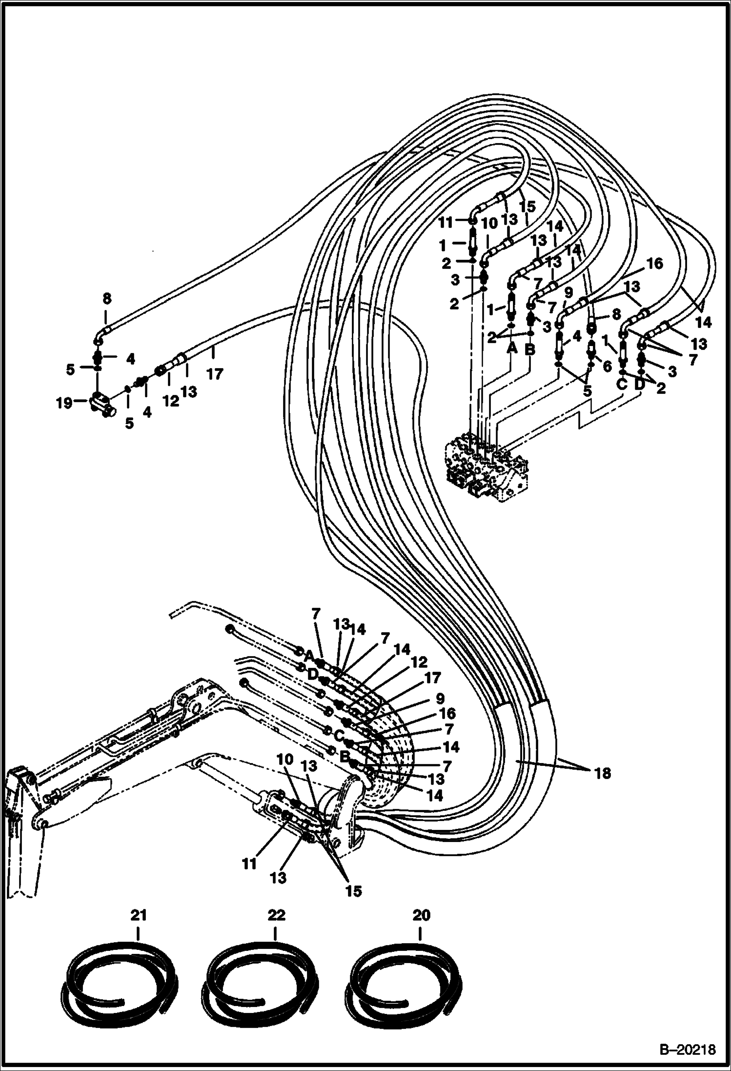 СХЕМА ГИДРАВЛИЧЕСКОЙ СИСТЕМЫ