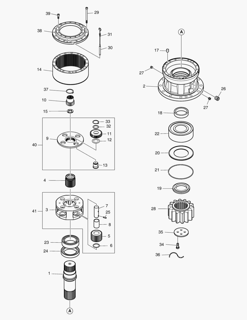 ПОВОРОТНАЯ ПОНИЖАЮЩАЯ ПЕРЕДАЧА