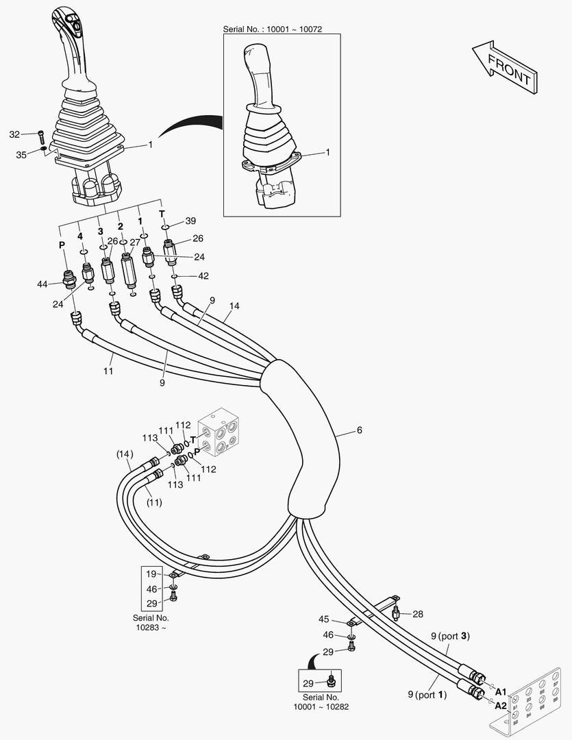 ТРУБОПРОВОД СЕРВОУПРАВЛЕНИЯ(7)