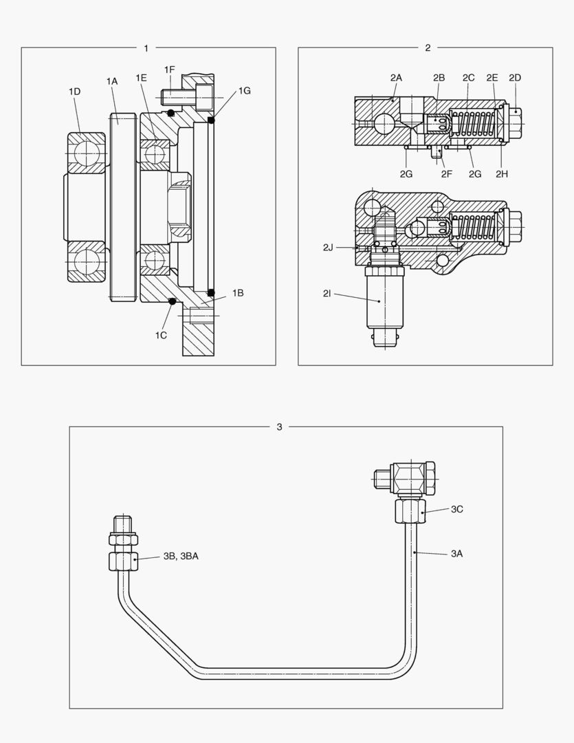 Спецтехника 4104 MAIN PUMP - COVER & HYD. LINE [1217~] - главное фото