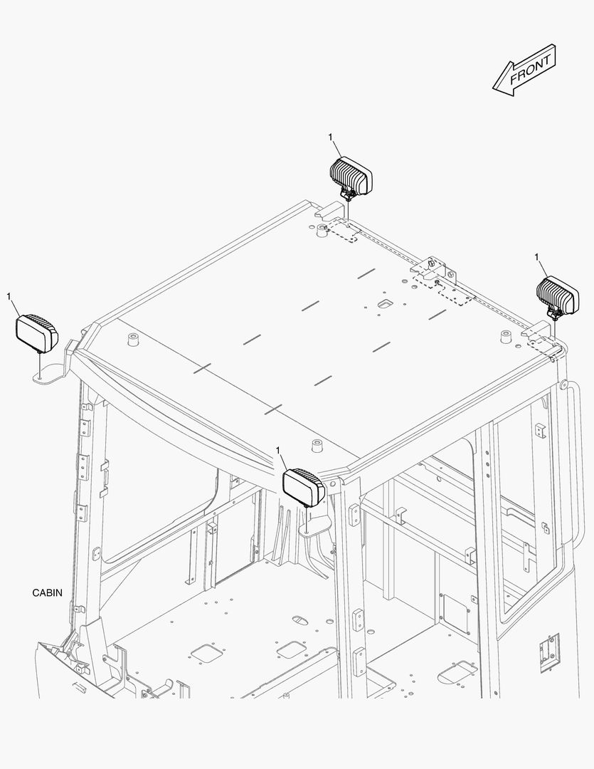 6300 WORKING LAMP - LED
