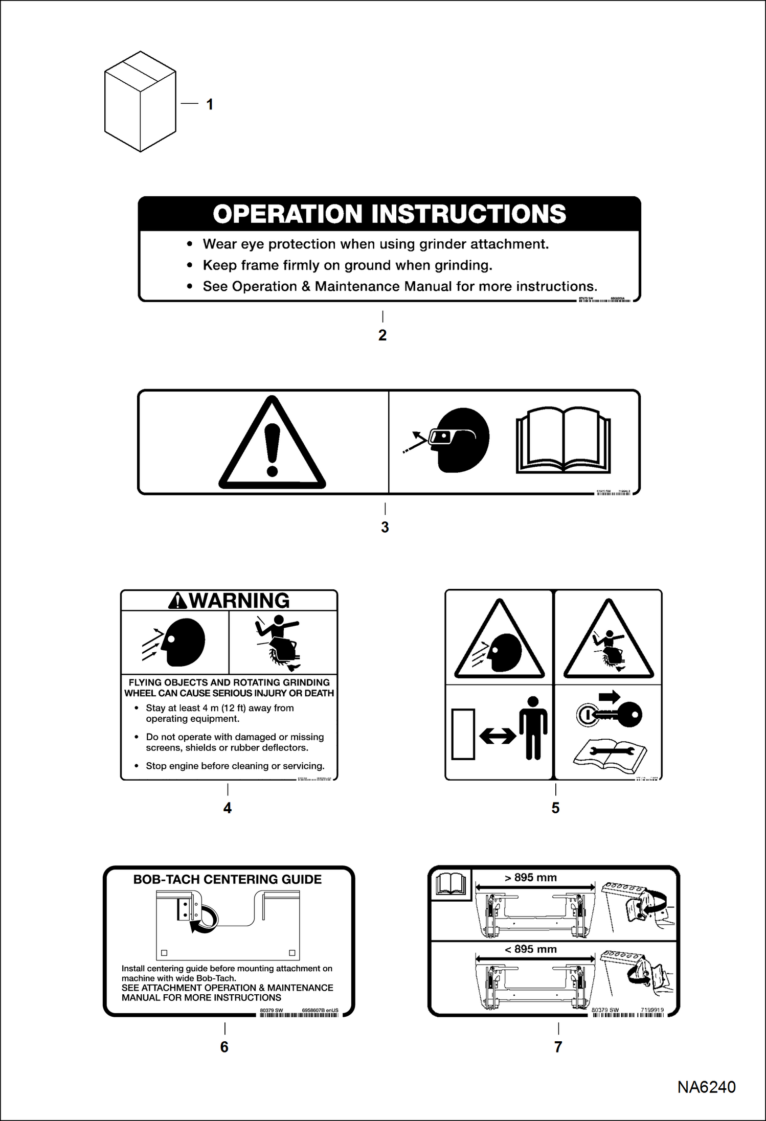 МАШИНА ДЛЯ ИЗМЕЛЬЧЕНИЯ ПНЕЙ (ПРЕДУПРЕЖДАЮЩИЕ ТАБЛИЧКИ) (БЕЗ ТЕКСТА)