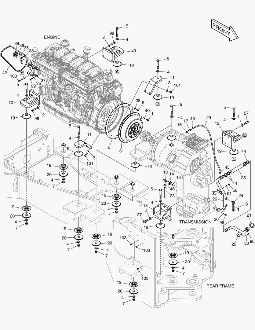 МОНТАЖ ДВИГАТЕЛЯ(2)