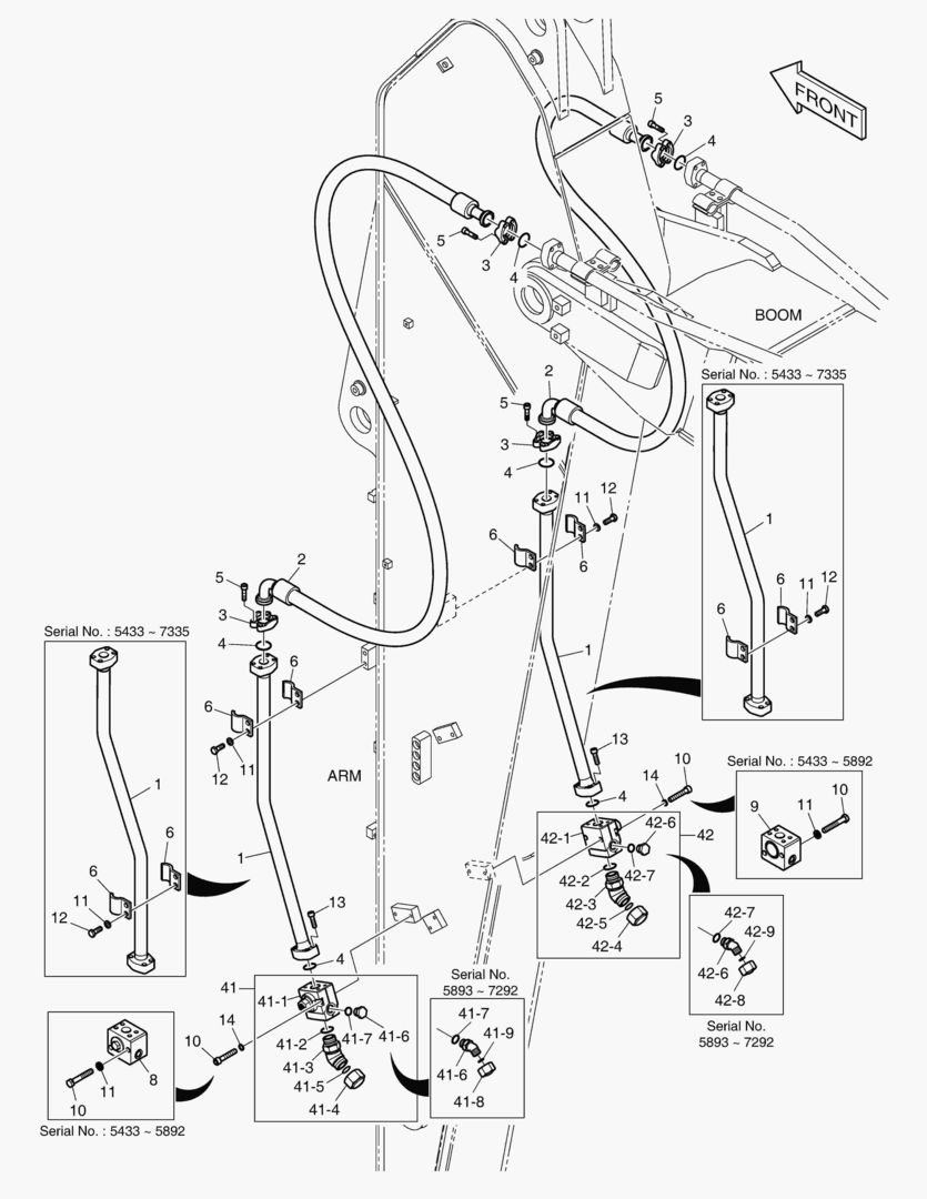 Спецтехника 6740 ARM PIPING - ARM 3.5m(ONE & TWO WAY) - главное фото