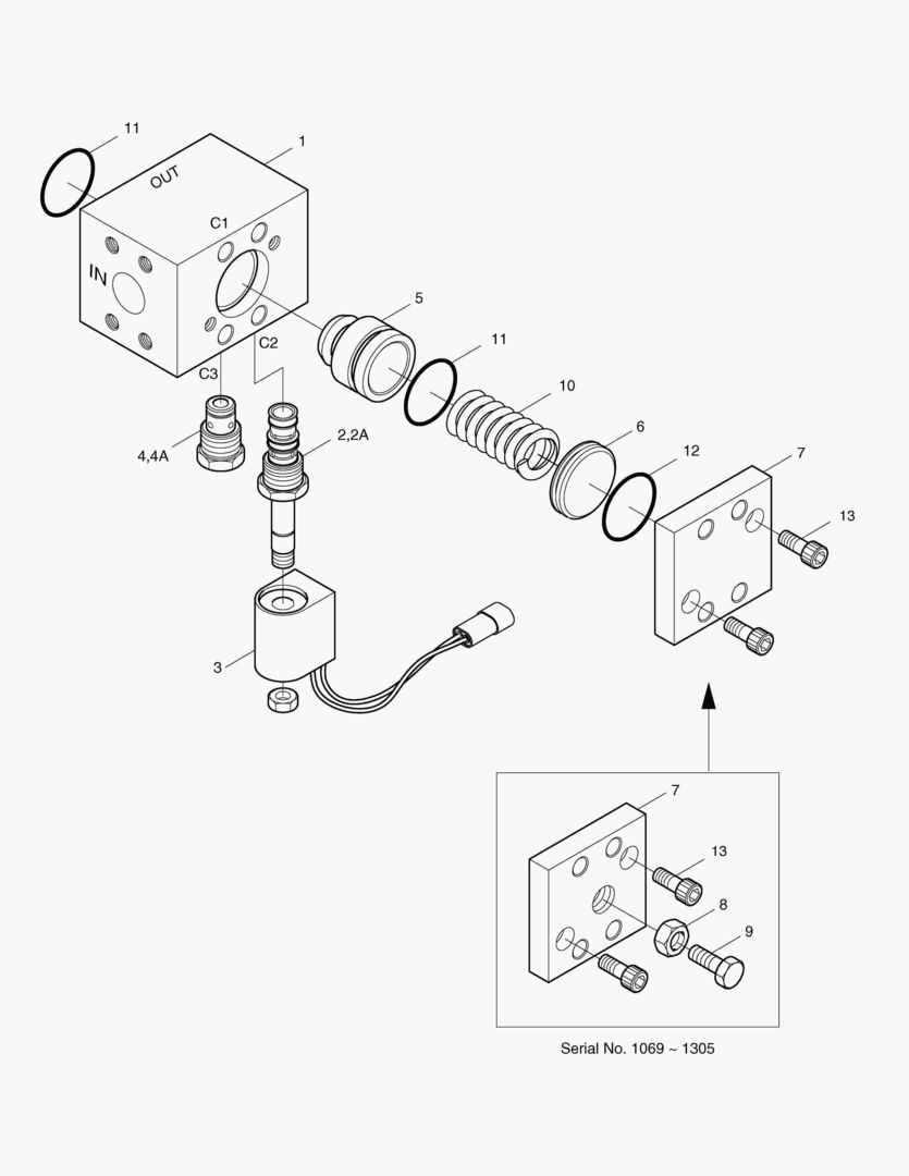 3481 SOLENOID VALVE FOR LIS. [1069~]