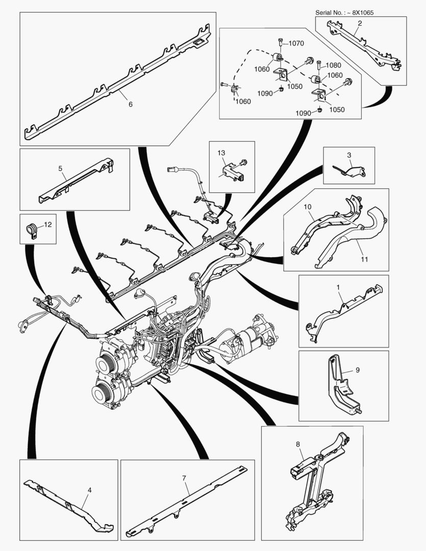 G010-430 CABLE ROUTEING
