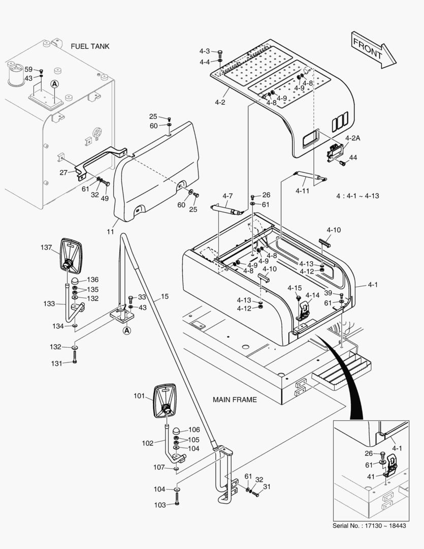 КРЫШКА АККУМУЛЯТОРА