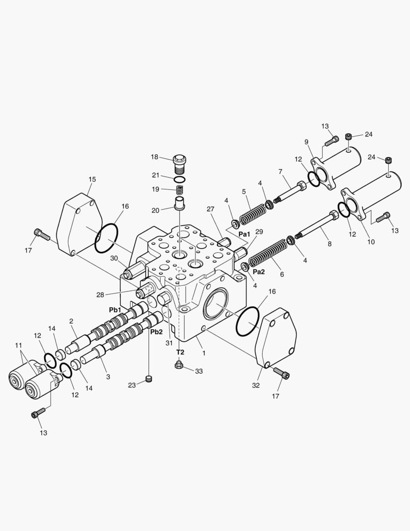РЕГУЛИРУЮЩИЙ КЛАПАН - 2 КАТУШКИ