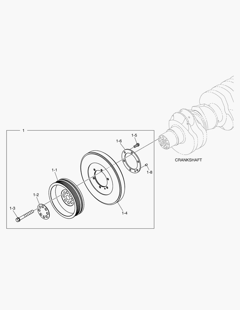 РОЛИК КОЛЕНЧАТОГО ВАЛА