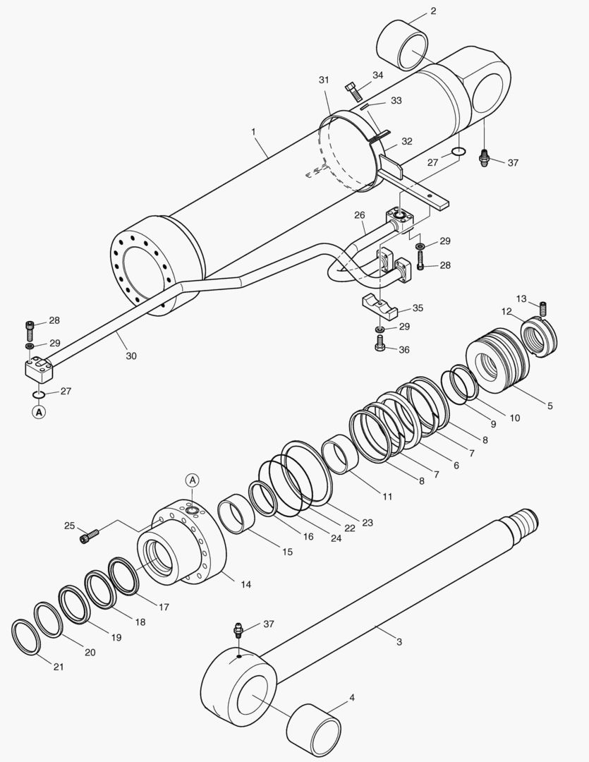 4250 BOOM CYLINDER-R.H [20001~20110]