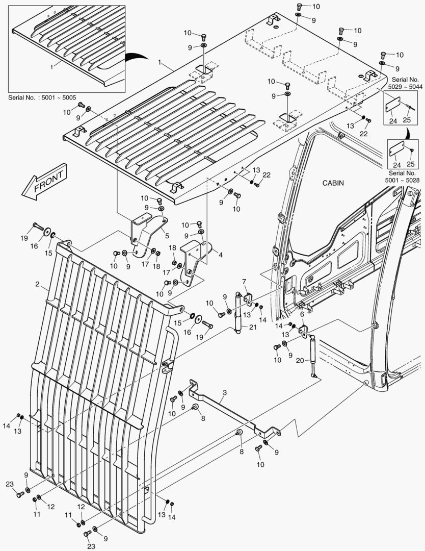 6540 FOGS GUARD ASS`Y [5001~5093]