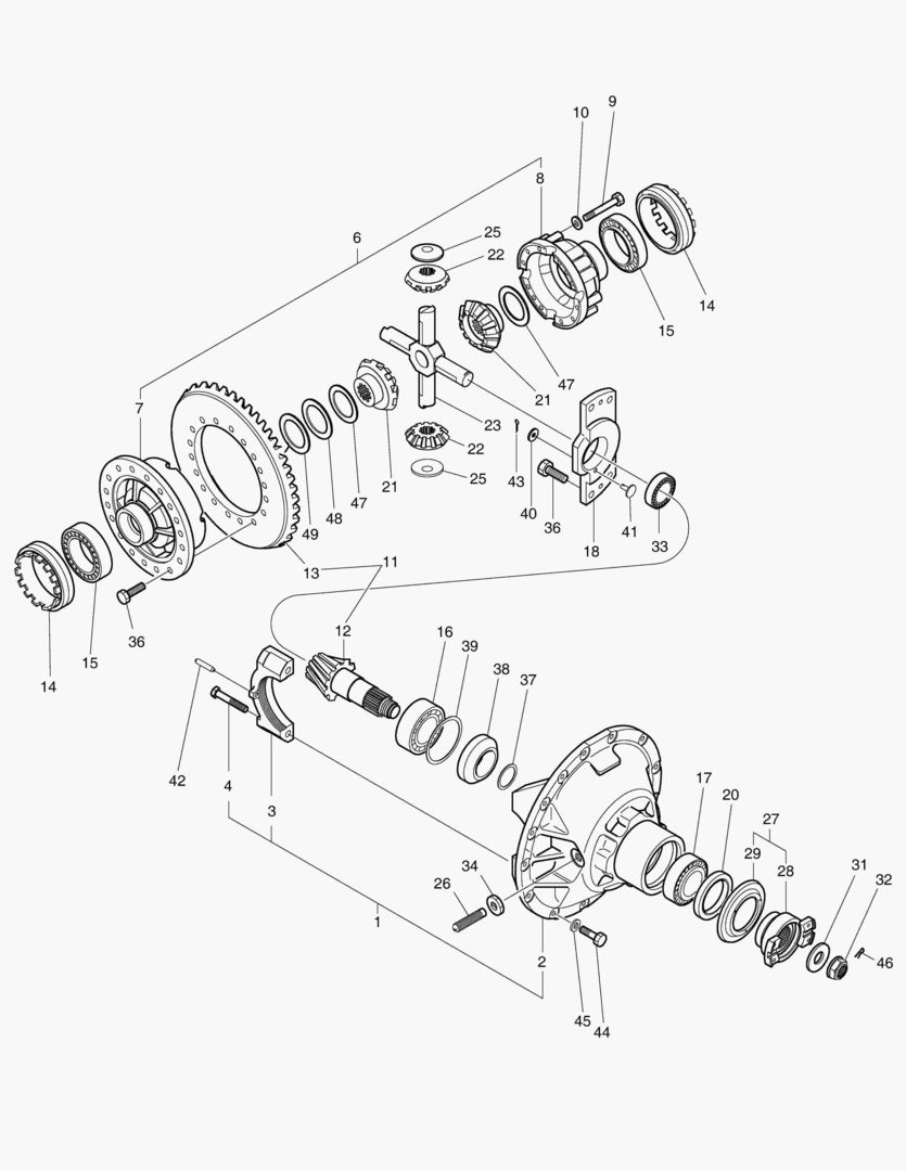 ЗАДНИИ ШЕСТЕРНИ ДИФФЕРЕНЦИАЛА-САМАЯ МАКСИМАЛЬНАЯ ГУСЕНИЦА