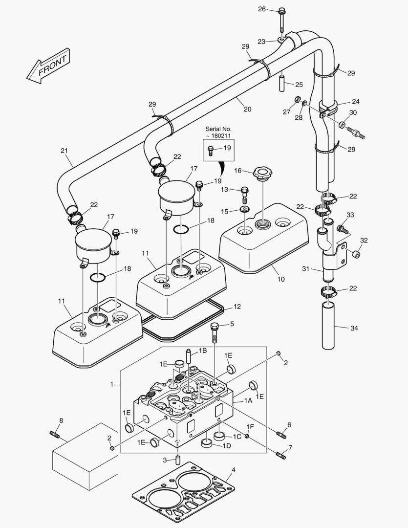 016A CYLINDER HEAD [111211~]