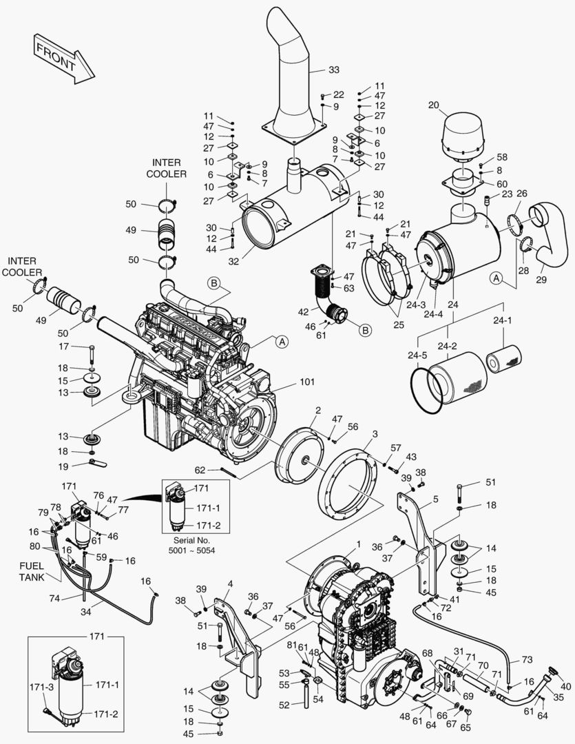 МОНТАЖ ДВИГАТЕЛЯ