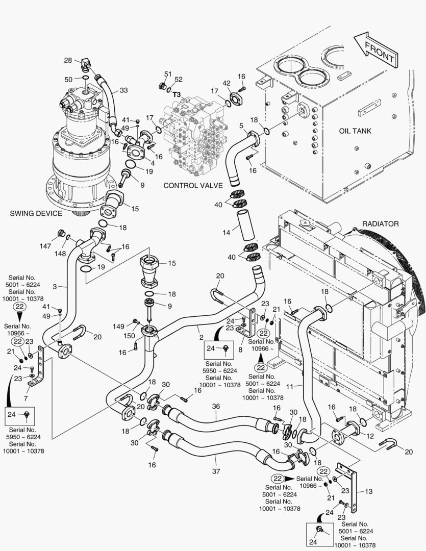ТУБОПРОВОД МАСЛЯНОГО РАДИАТОРА(2)