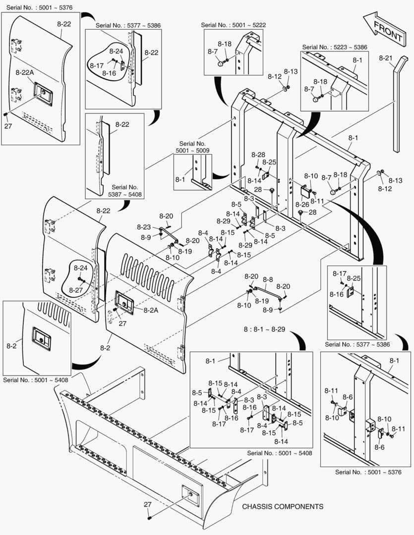 1730 SIDE DOOR -L.H. [5001~5828]