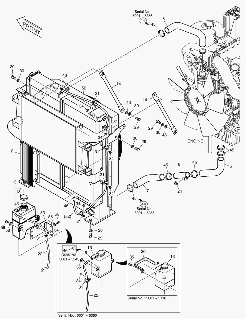ОПОРТНЫЙ УЗЕЛ РАДИАТОРА