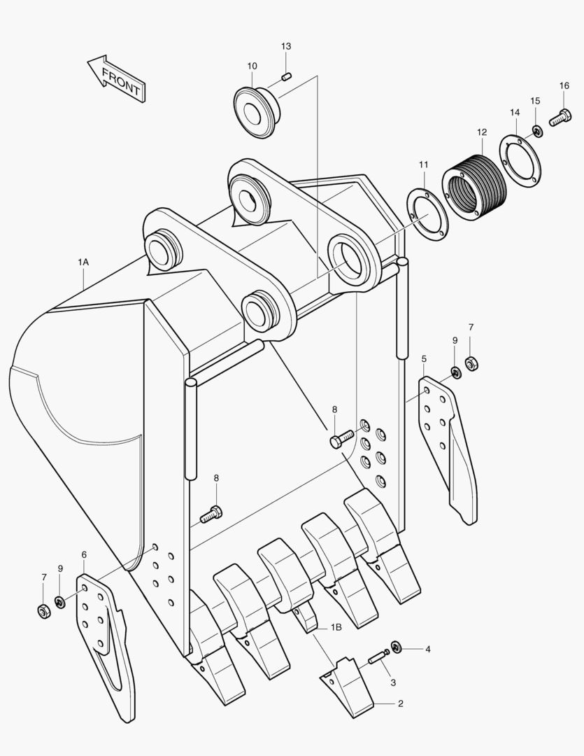 5160 BUCKET-1.0MВі