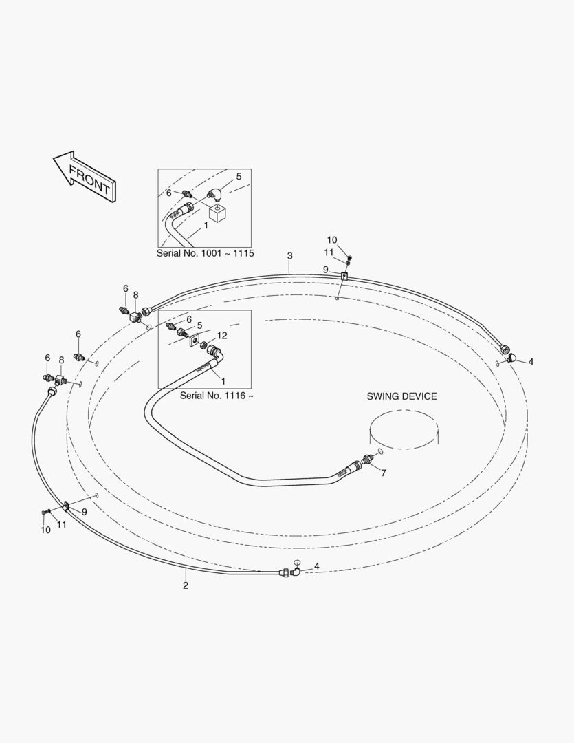 ТРУБОПРОВОД СМАЗКИ