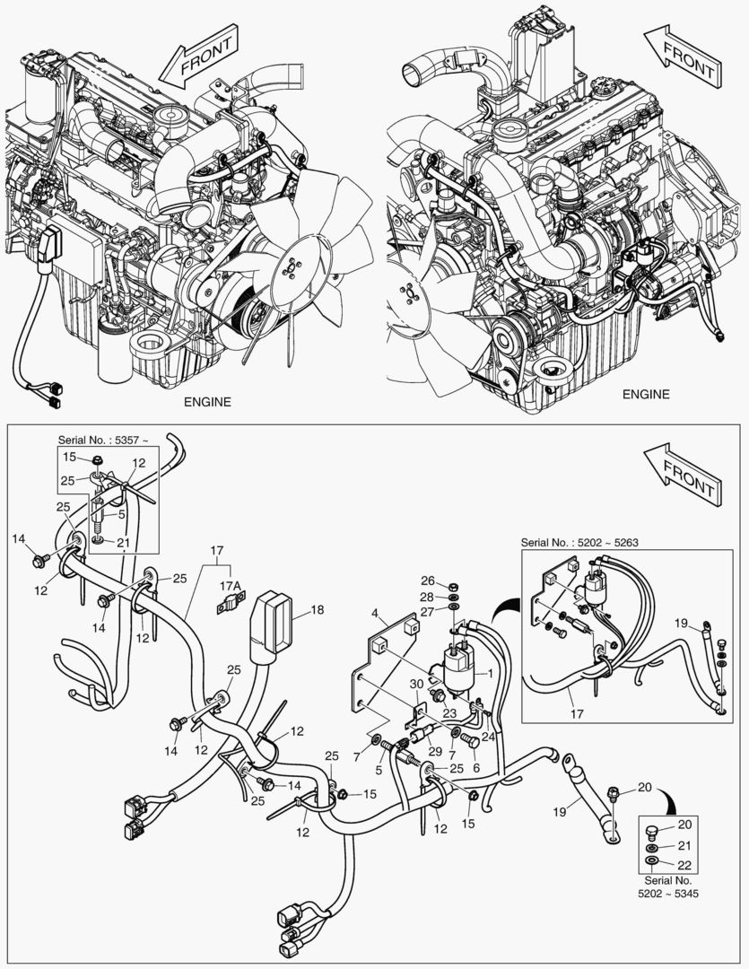 1691 ELECTRIC PARTS - ENGINE [5202~]