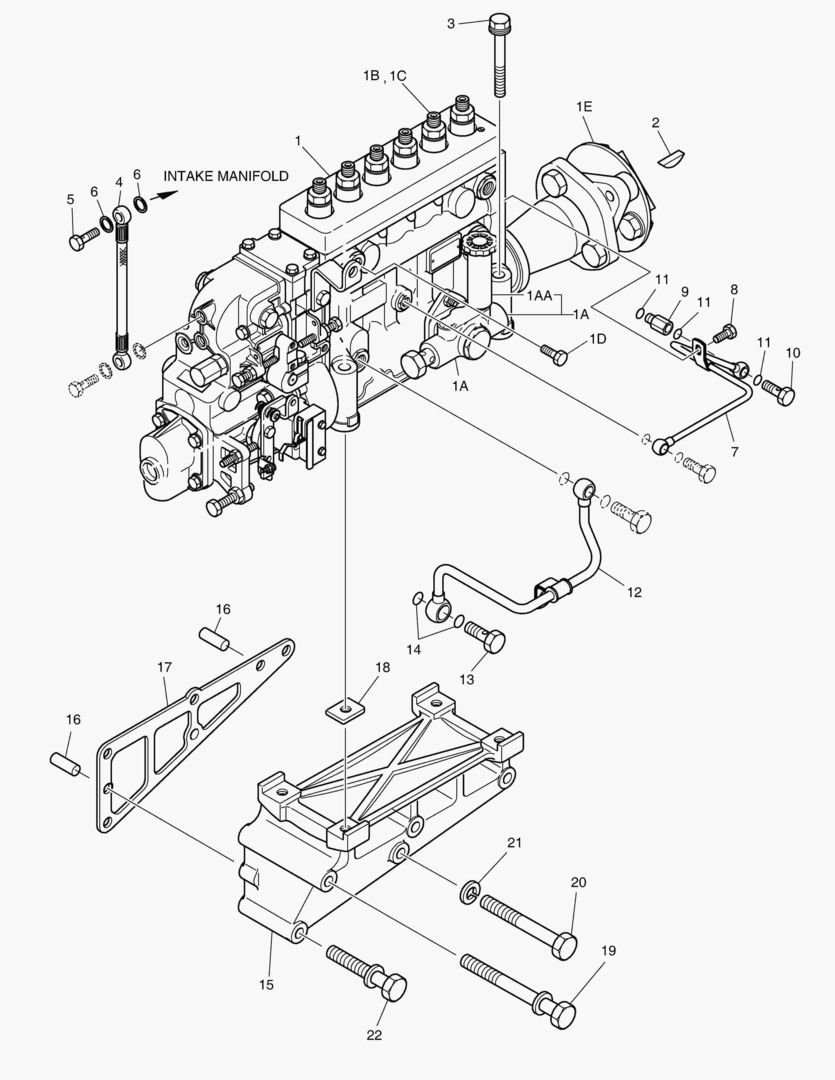 НАСОС ДЛЯ ВПРЫСКА ТОПЛИВА