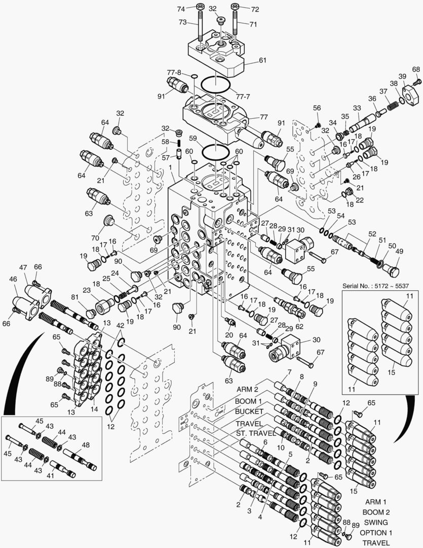 Спецтехника 4411 CONTROL VALVE - ARTI BOOM [5172~]