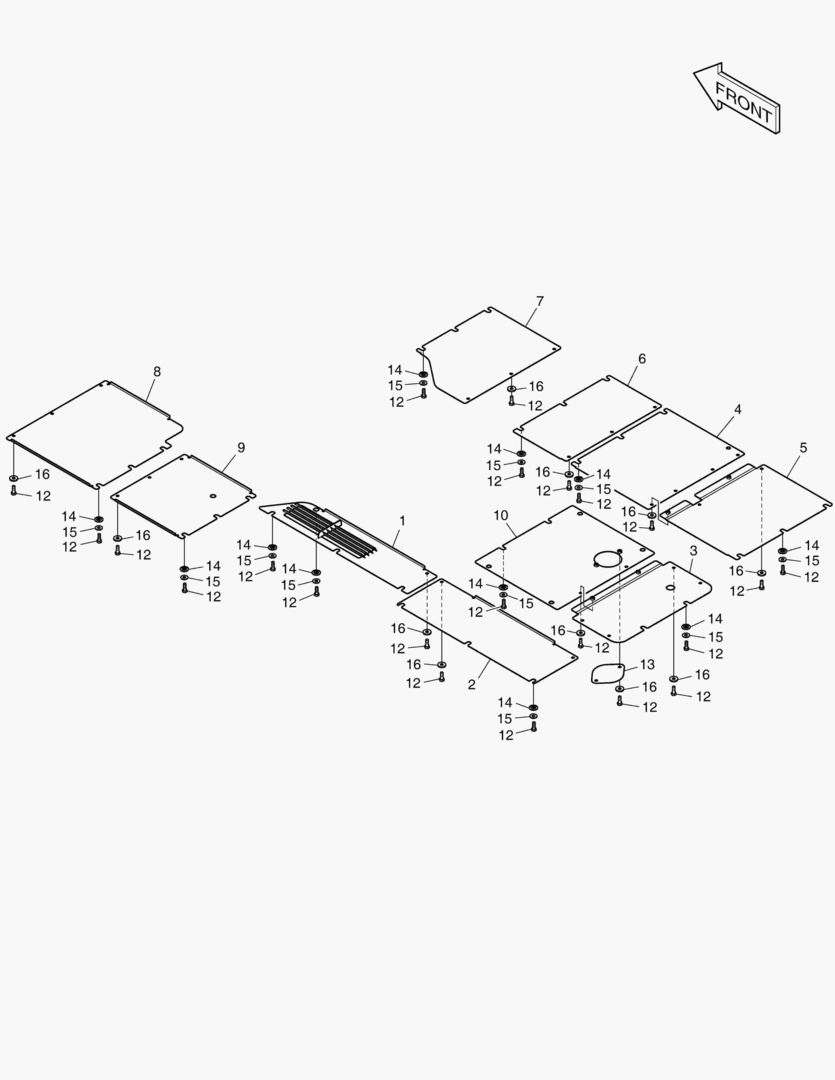 ОБТЕКАЕМАЯ ПОДКУЗОВНАЯ ПАНЕЛЬ