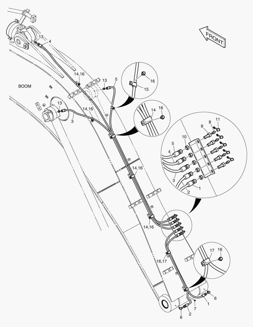 ТРУБОПРОВОД СМАЗОЧНОЙ СИСТЕМЫ