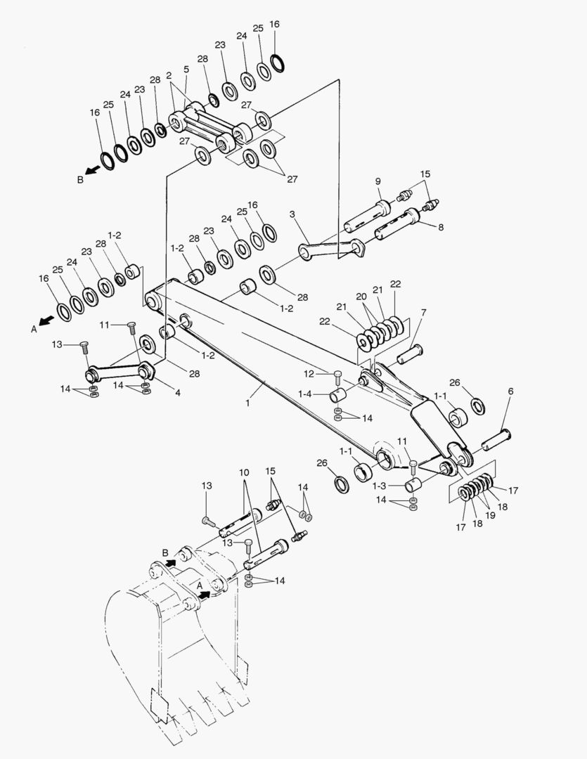 РУКОЯТЬ(ДЛИННЫЙ)-180 мм BOSS- 2,150 мм