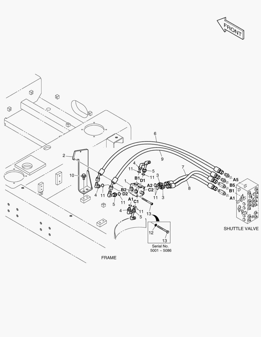 ТРУБОПРОВОД СЕРВОУПРАВЛЕНИЯ - ИЗМЕНЕНИЕ РЕЖИМА(1)