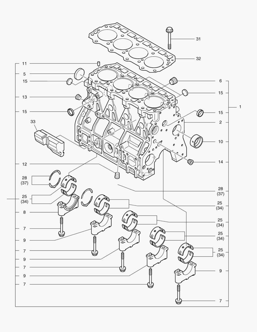 050 CYLINDER BLOCK [31891~]