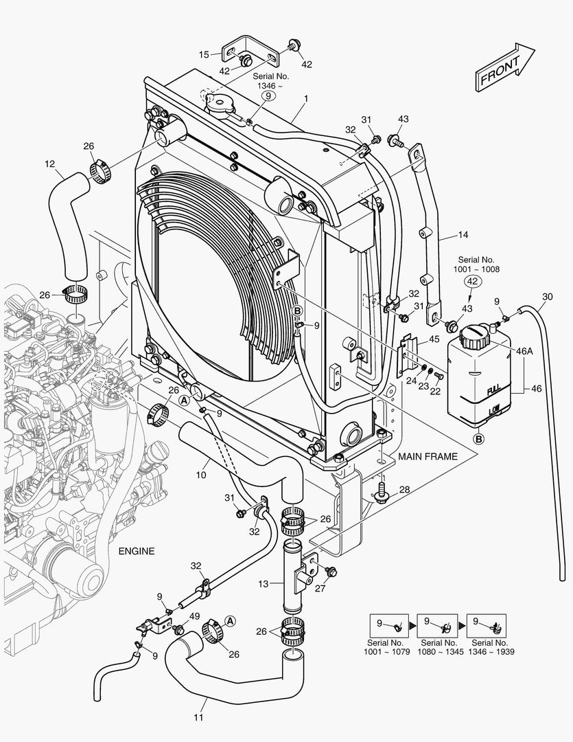 ОПОРТНЫЙ УЗЕЛ РАДИАТОРА
