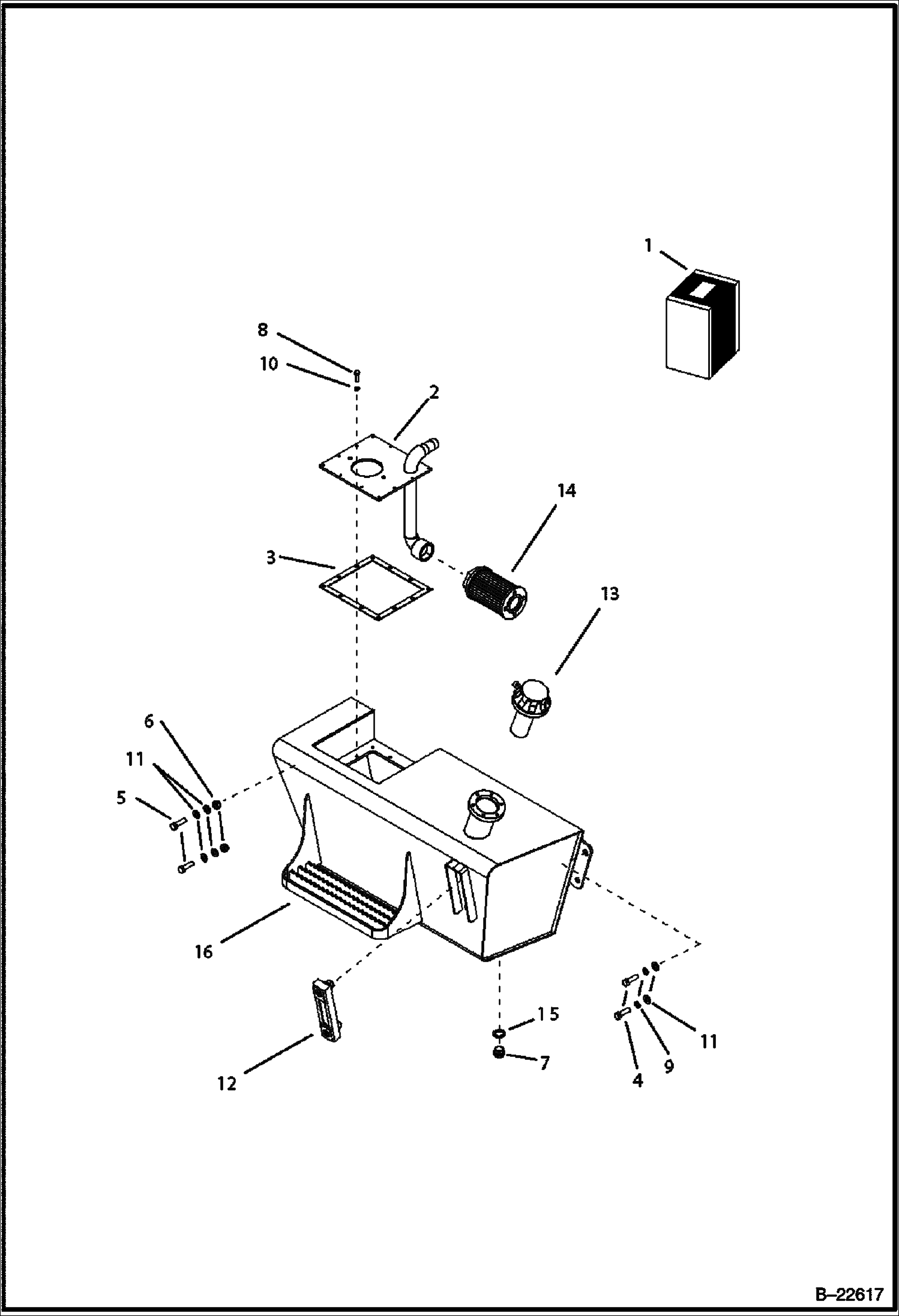 ГИДРАВЛИЧЕСКИЙ РЕЗЕРВУАР