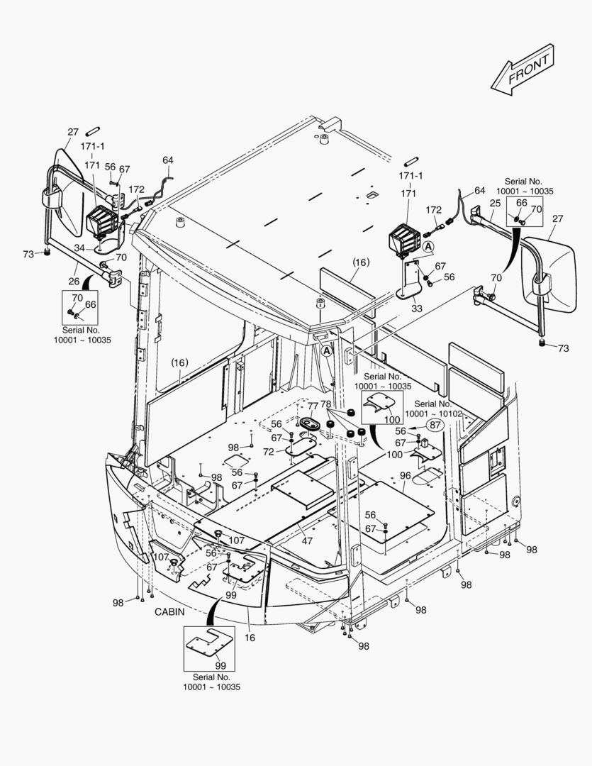 1400 CABIN(2) - BODY