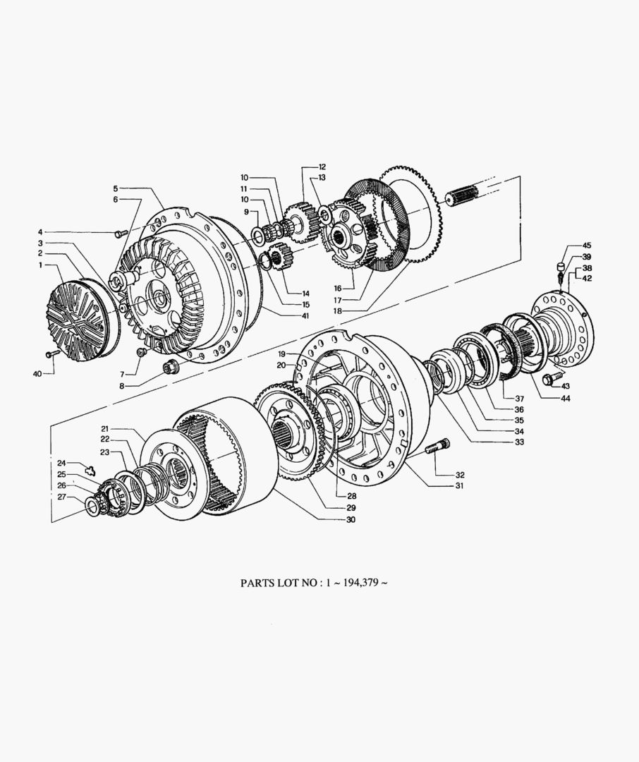 ПЕРЕДНЯЯ ПЛАНЕТАРНАЯ ПЕРЕДАЧА В СБОРЕ(1)