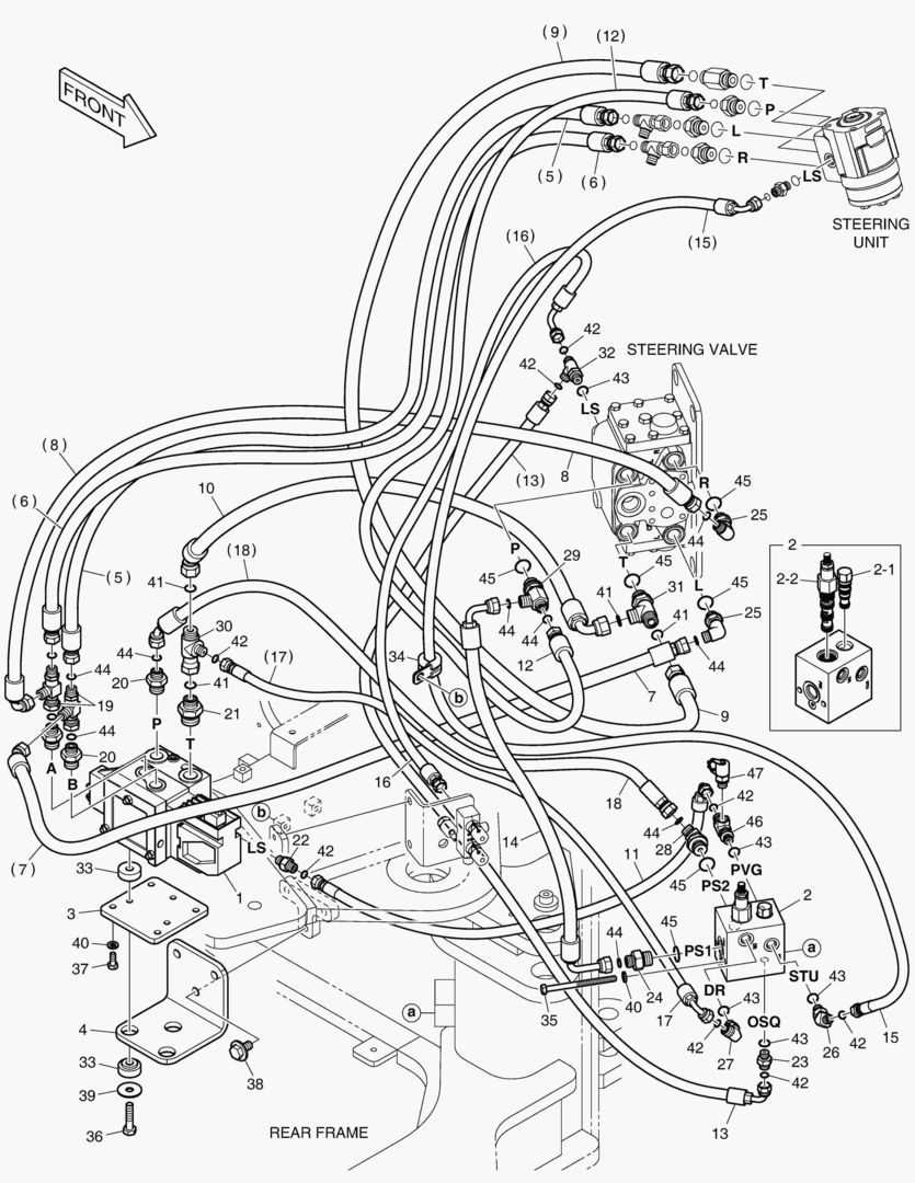 ПАТРУБКИ РУЛЕВОГО УПРАВЛЕНИЯ - ЭЛЕКТРИКА