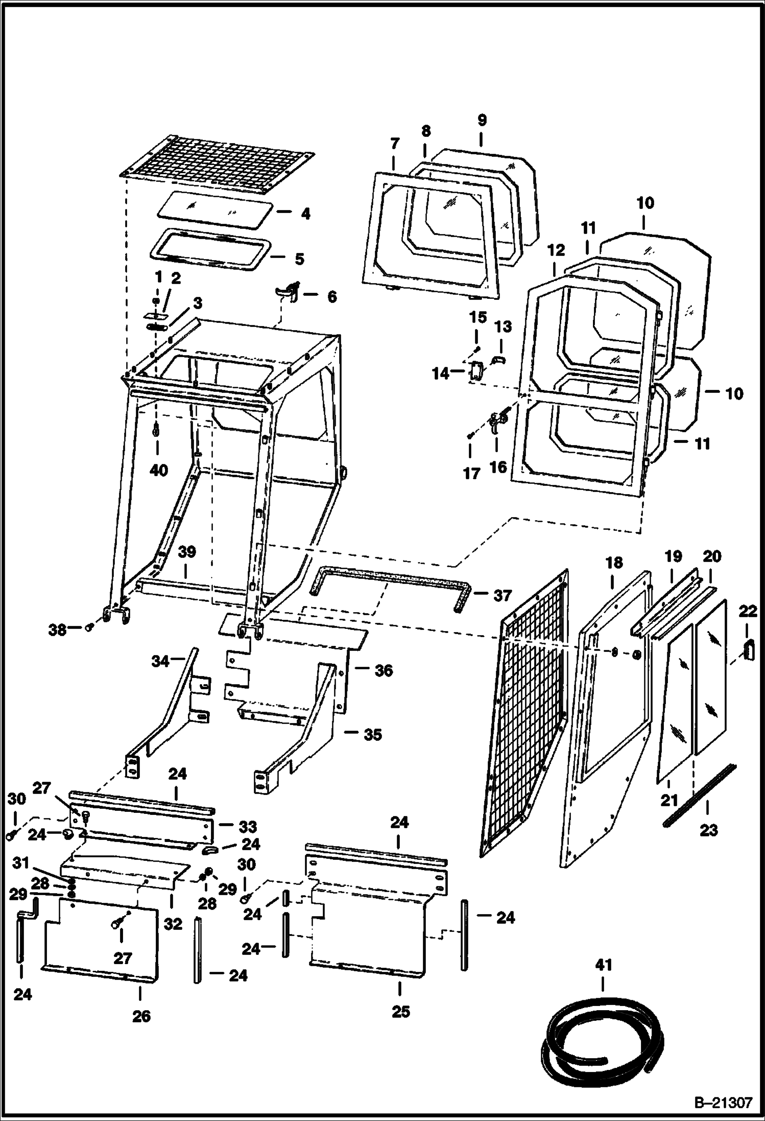 КОРПУС КАБИНЫ