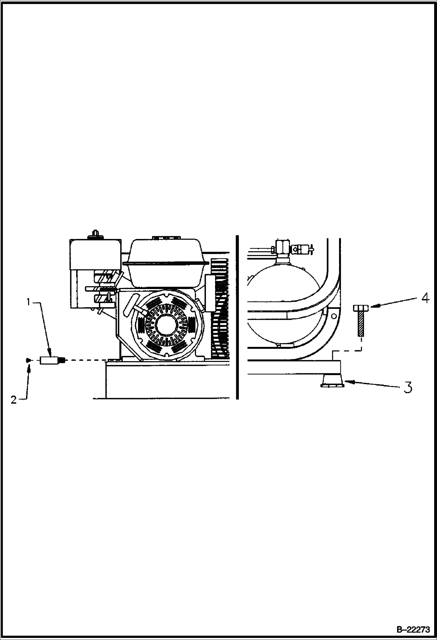 ДВИГАТЕЛЬ (НЕЗАТЯНУТЫЕ ДЕТАЛИ)
