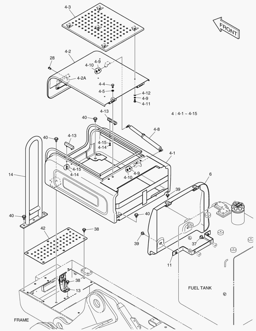 КРЫШКА АККУМУЛЯТОРА