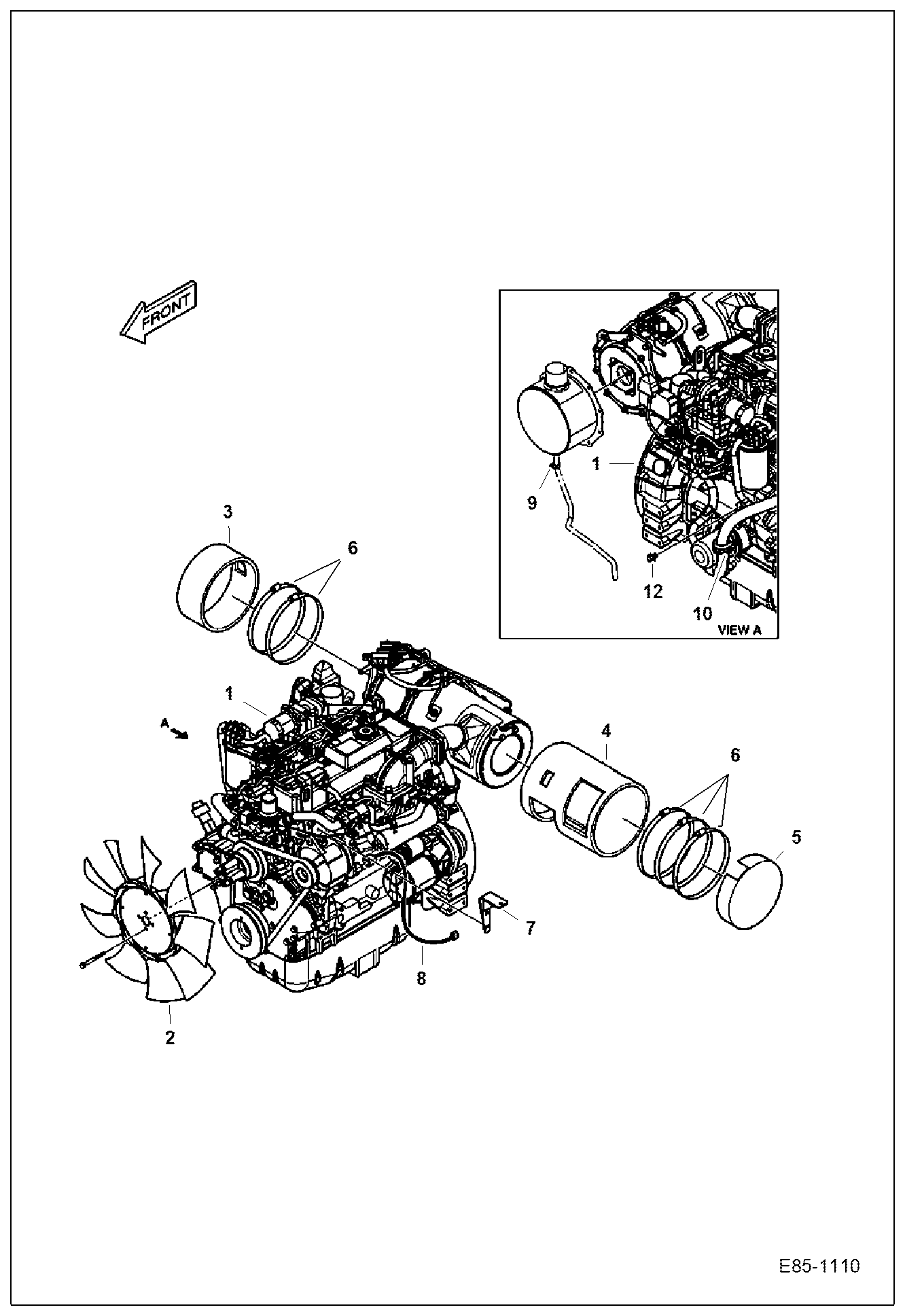 ДВИГАТЕЛЬ И КРЕПЕЖНЫЕ ДЕТАЛИ