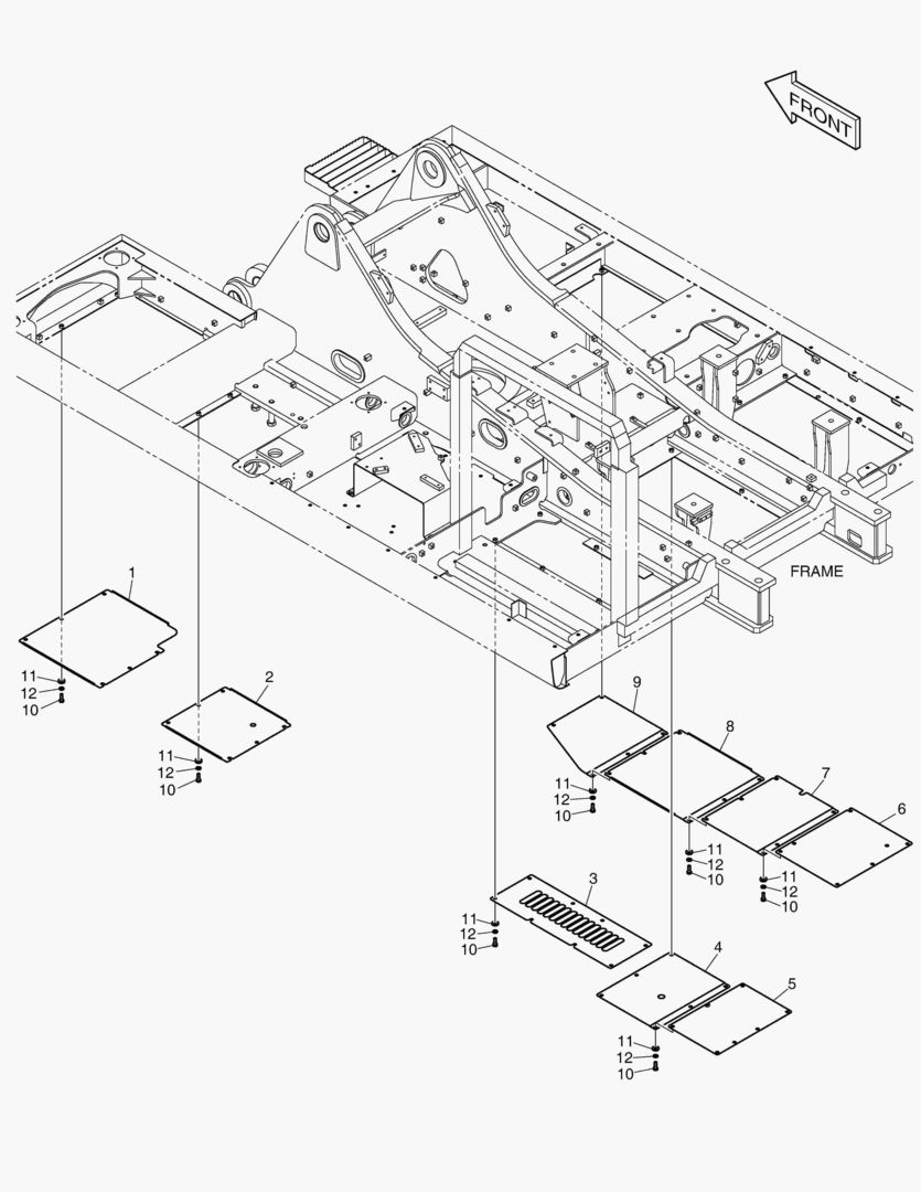 ОБТЕКАЕМАЯ ПОДКУЗОВНАЯ ПАНЕЛЬ